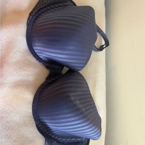 Victoria's Secret Blue Striped Bra